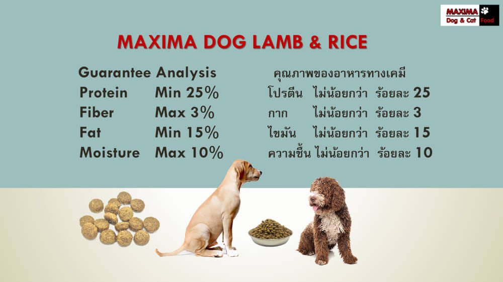 อาหารเม็ด สำหรับสุนัข แม็กซีม่า สายพันธุ์เล็ก 2 กก.